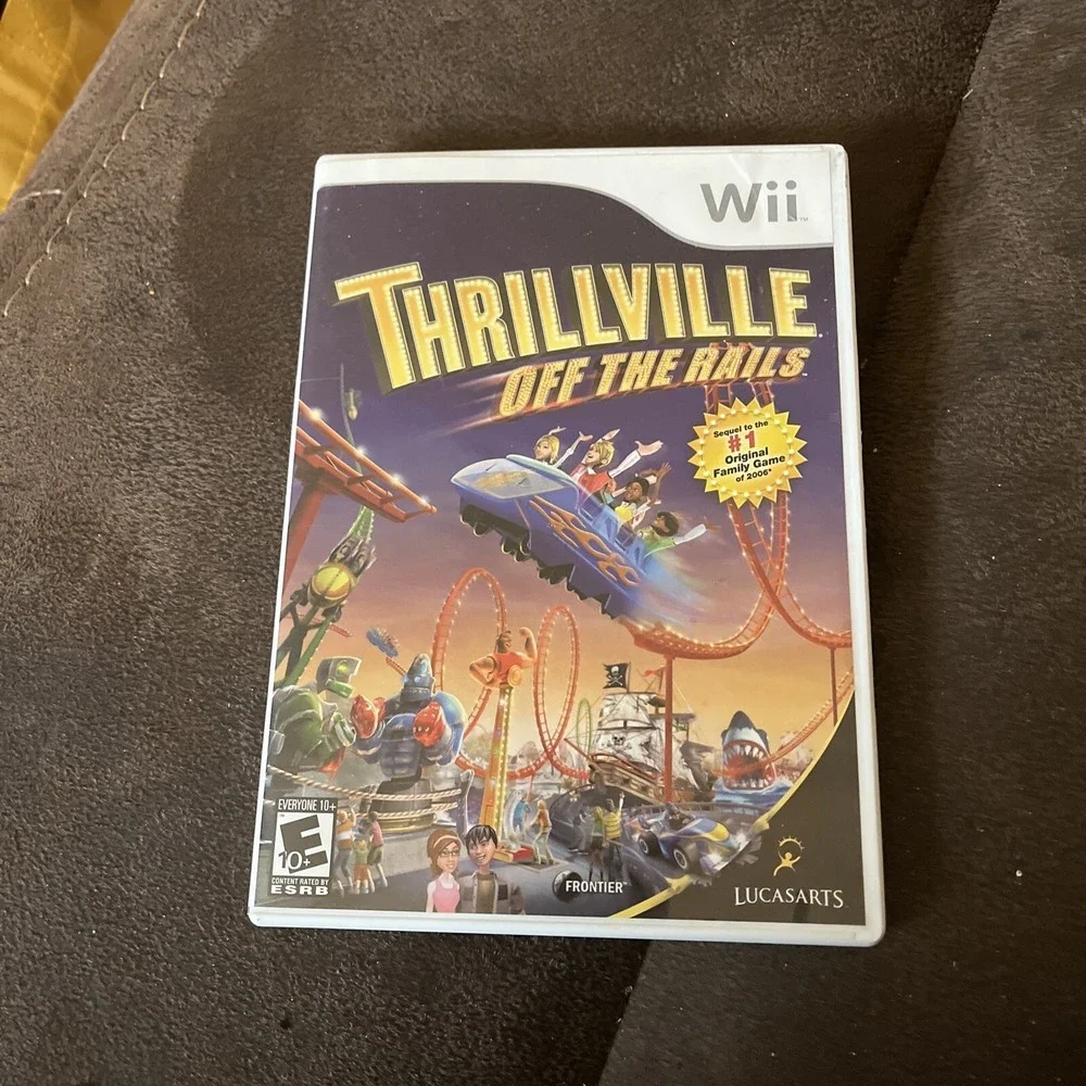 Wii Thrillville Off The Rails NO Manual
